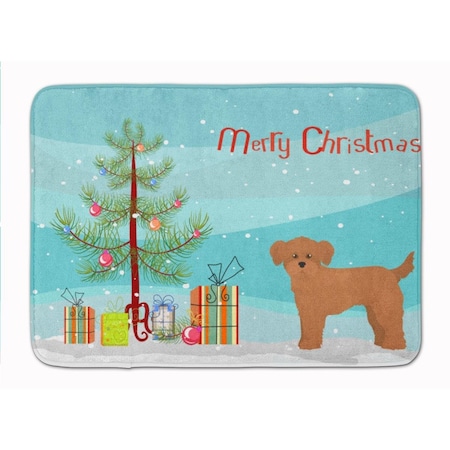 Carolines Treasures Shi Chi Christmas Tree Machine Washable Memory Foam Mat CK3871RUG